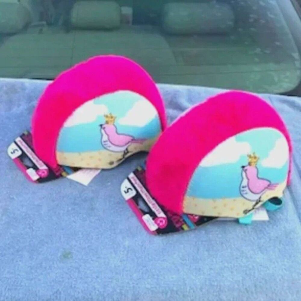 Bicycle Helmet . Birdie . {2} Helmet Bundle . Ages 5Up . Adjustable Sizing . New